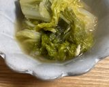 白菜と油揚げの煮物(大根おろし入り)作り方4写真
