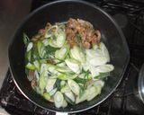 肉うどん♪簡単豚肉長ねぎ作り方8写真