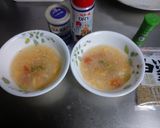 ミニトマトとベーコンと卵の洋風スープ☺作り方14写真