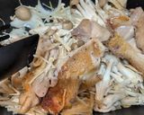 【ワンパン】 鶏とキノコのクリーム煮作り方4写真
