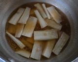 香り良し、本格時短派ウドの味噌汁作り方4写真