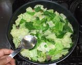 春キャベツひき肉オイスターソース炒め簡単作り方6写真