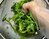 四毒抜き 青菜の胡麻和え作り方2写真