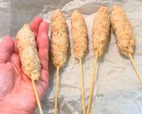 味付け簡単!ウマ!肉飯串焼き!作り方2写真