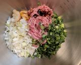 油揚げで！きつね🦊餃子作り方3写真