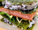 ボリューム満点☆スパムおにぎらず作り方7写真