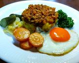 発芽燕麦入りサフランライスと鯖水煮缶作り方5写真