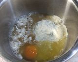 ひき肉たっぷりお好み焼き作り方1写真