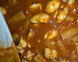 トマトと鶏肉のドライカレー風マカロニ作り方9写真