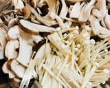 香りラブリーきのこ汁🍄作り方2写真