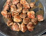 やみつき砂ズリのバター醤油炒め作り方4写真