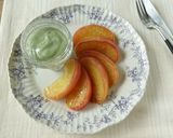 りんごのソテー　麹青汁ソース添え作り方5写真