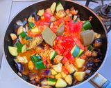 夏野菜のキーマカレー作り方7写真