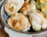 鶏ネギの塊ボール作り方3写真