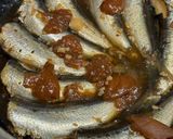 真いわしのにんにく梅煮♪作り方4写真