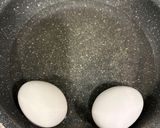 1cmの水で1個から！簡単半熟卵&味卵作り方2写真