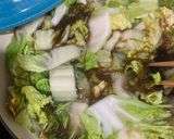 白菜ともずくの中華煮作り方3写真
