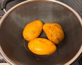 ザルで蒸す鶏胸レタスのニンニクオイスター作り方1写真
