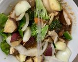 お一人様オイ梅クリーム根菜たっぷり野菜炒作り方16写真
