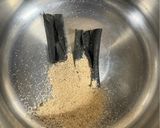 味噌汁（ニラたまご）作り方2写真