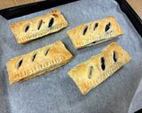 桃とブルーベリーのカスタードパイ作り方13写真