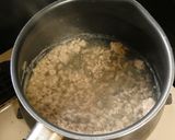 レタスとひき肉の中華スープ作り方2写真