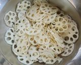 蓮根とごぼうのきんぴら作り方1写真
