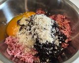 和風ひじき豆腐ハンバーグ作り方1写真