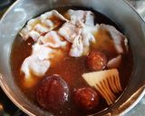 豚シャブ肉とかつお菜の無化調ラーメン作り方4写真