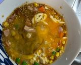 全てレンジさっぱり洋風梅ウスター炒飯弁当作り方7写真