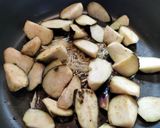 ナスとそばのショートパスタのおろしそば風作り方5写真