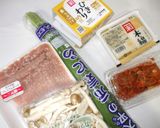 納豆キムチ鍋♪簡単レシピ腸内細菌改善作り方1写真