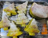 グルテンフリーのバナナと抹茶のプチケーキ作り方8写真