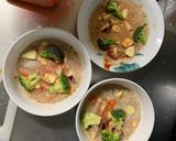 根菜茄子白菜中華風シチュー味温野菜サラダ作り方6写真