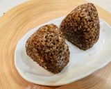 プチプチもち麦の梅チーズかつお　おにぎり作り方5写真