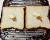【活用朝食】ミートとチーズのホットサンド作り方1写真