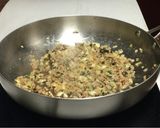 タコとアスパラの餃子辣油ボロネーゼ作り方8写真