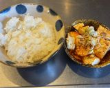 火を使わない生麻辣豆腐丼作り方2写真