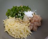 青じそ香る♪鶏むねしそチーズつくね作り方3写真