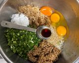 納豆ちぢみ♪簡単作り方2写真