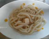 レンジで簡単うどんのバター炒め風作り方2写真