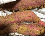 保存版✅掘りたて泥付きさつまいもの保存｜食べ頃作り方2写真