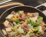 豚肉と厚揚げの肉豆腐作り方3写真
