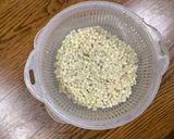 もち麦入りふわふわ卵の中華スープ作り方1写真
