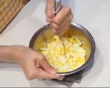 HBで生地作り ピザ＆卵＆ウインナーパン作り方3写真