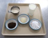 ほうじ茶ミルクプリン作り方1写真