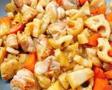焼肉の生だれでチキンとれんこんの甘辛煮作り方11写真