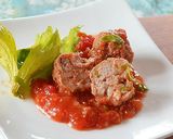 お米が入った肉団子のメキシコ風トマト煮♪作り方6写真