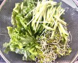 簡単⭐︎ 夏にピッタリ サラダうどん作り方3写真