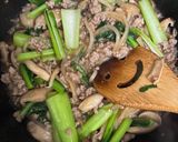 簡単 厚揚げともやしと小松菜のそぼろ炒め作り方5写真